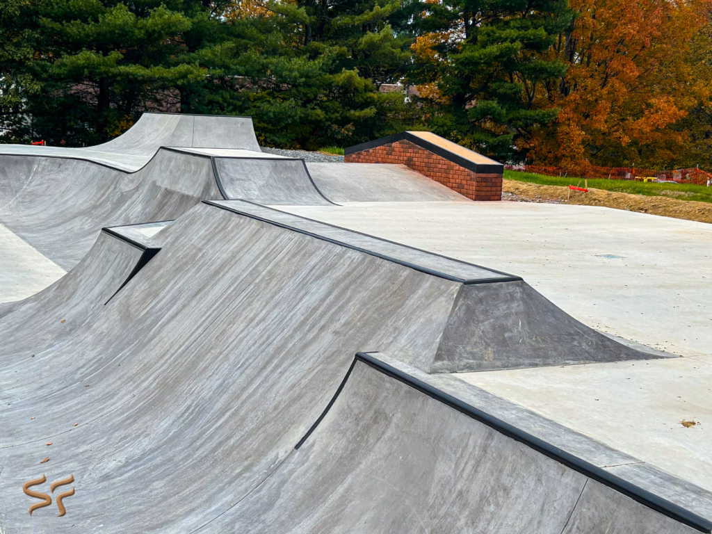 High Point Park concrete surface Smooth Brick texture detail