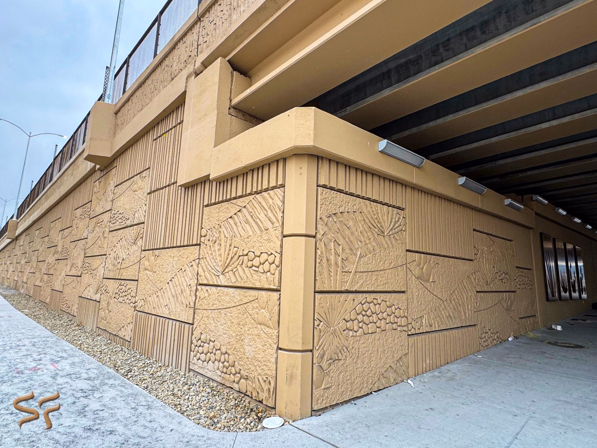 Tropicana bridge abutment project