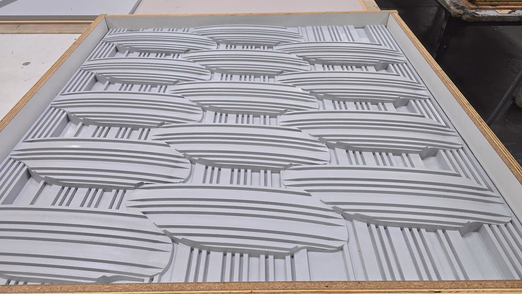 CNC machined master mold for formliner